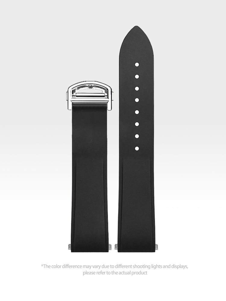 Yo Strap - Fluororubber Watch Strap Quick Release - Fits Cartier SANTOS
