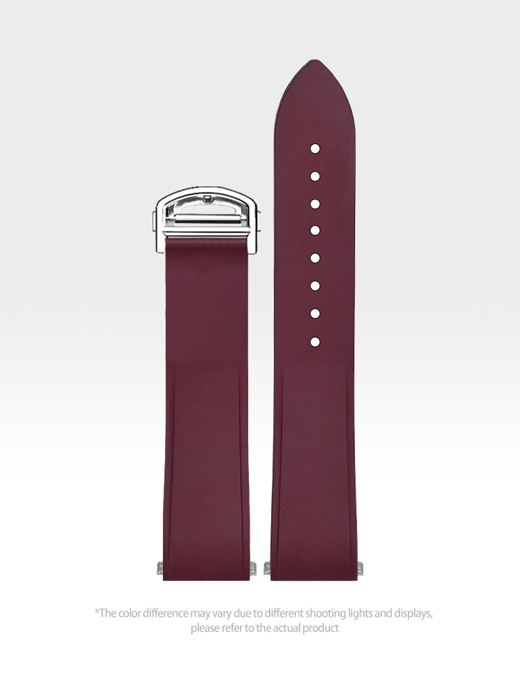 Yo Strap - Fluororubber Watch Strap Quick Release - Fits Cartier SANTOS