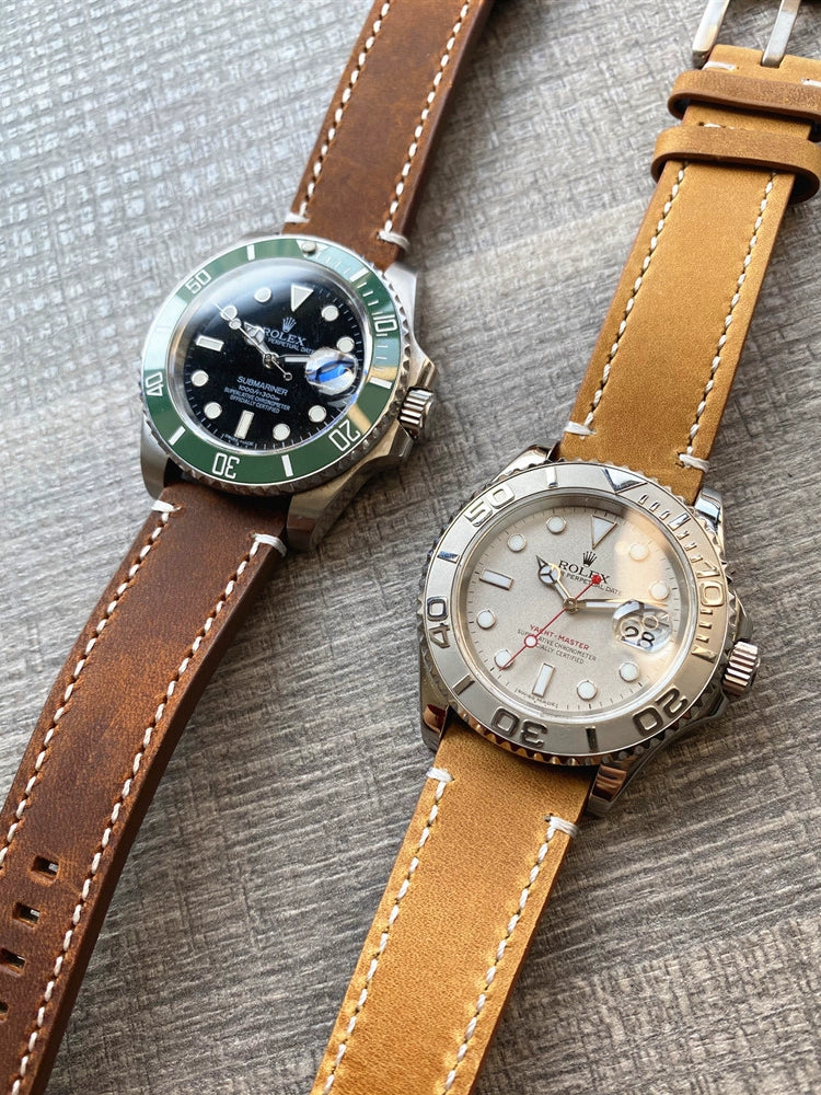 Yo Strap - Crazy-Horse Leather Vintage Quick-Release
