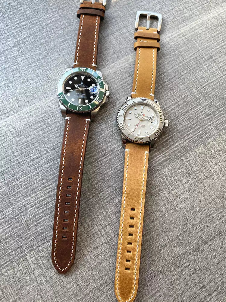 Yo Strap - Crazy-Horse Leather Vintage Quick-Release