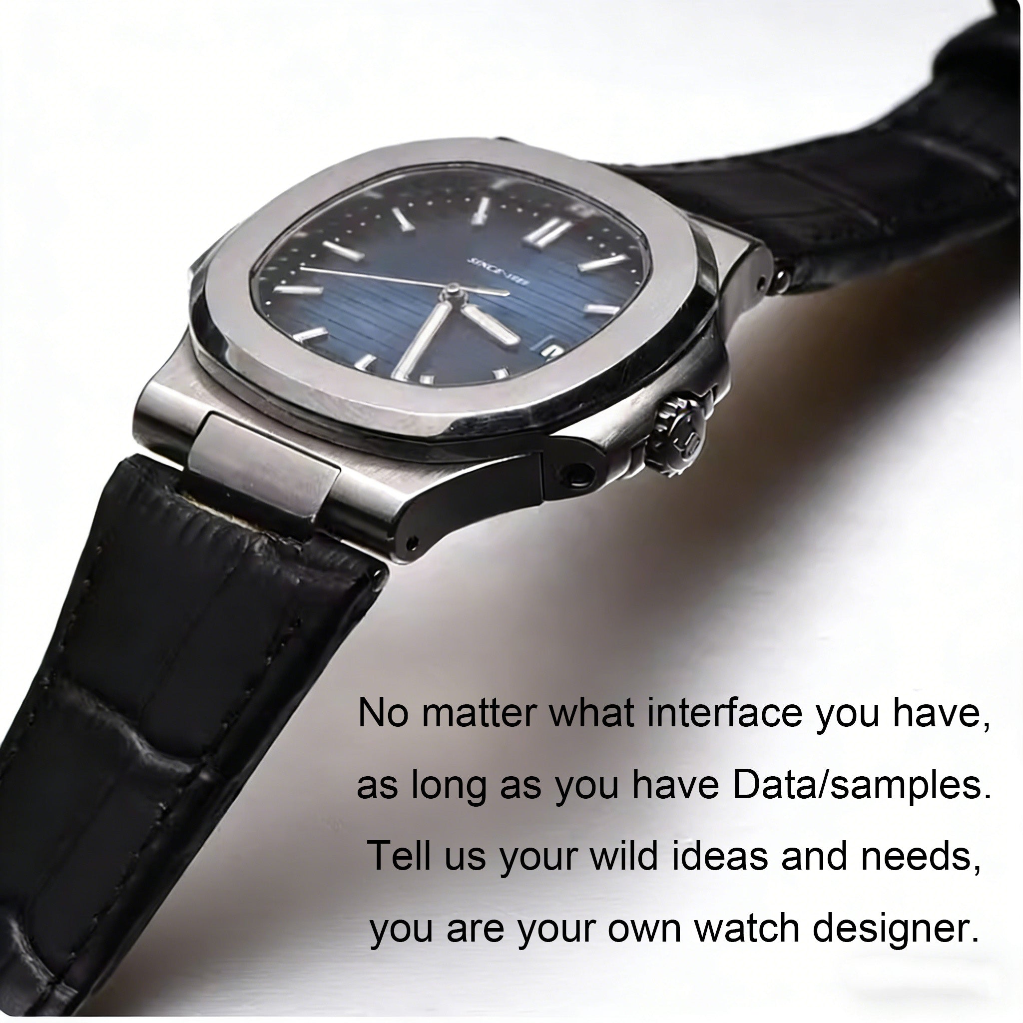 Handmade Custom Alligator Leather Watch Straps for mens/womens