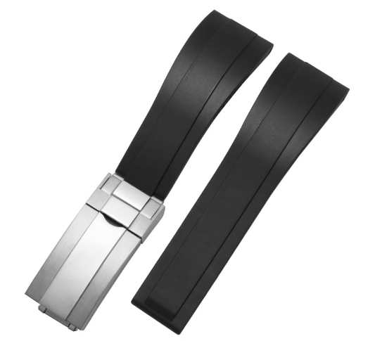 Yo strap Fluororubber Watch Strap - Fits Rolex Submarine